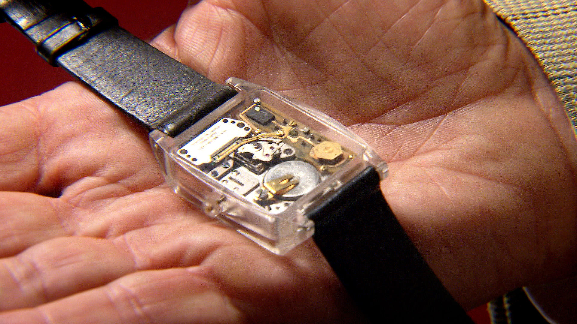 One of the first prototypes of quartz watches