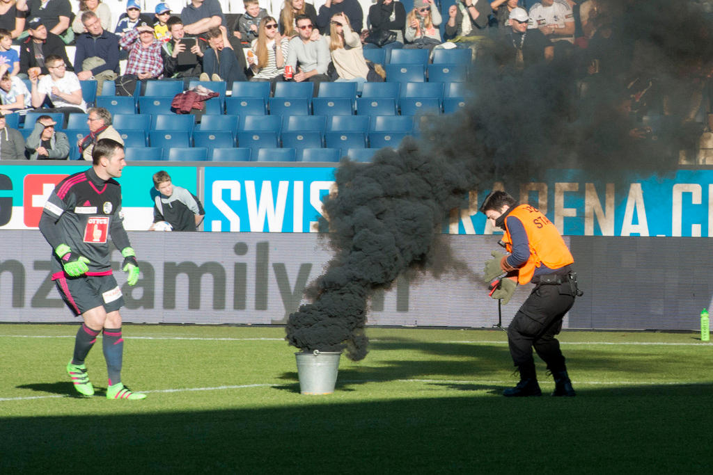 imagen del daño durante un partido