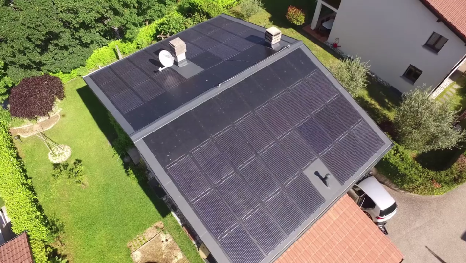 tetto con fotovoltaico integrato