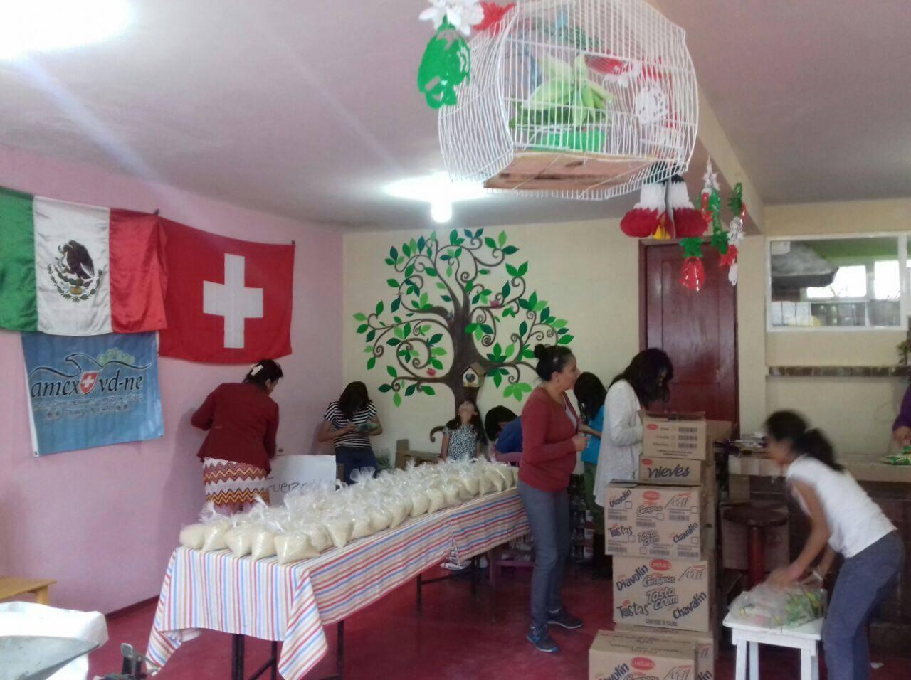 Segunda entrega de donativos