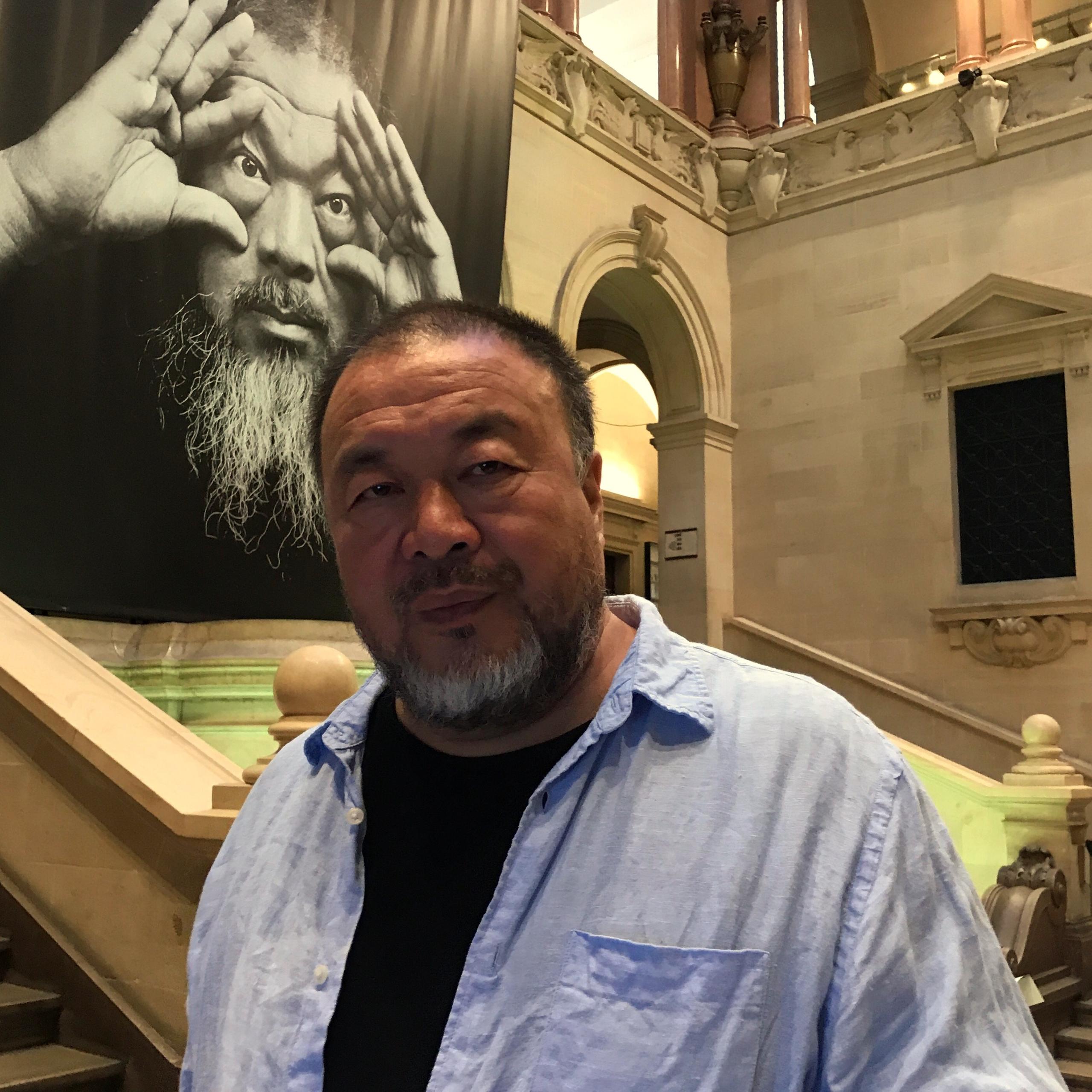 Ai weiwei at Lausanne s Palais de Rumine.