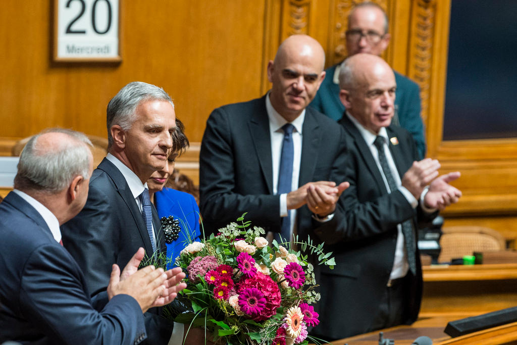 Despedida de Didier Burkhalter.