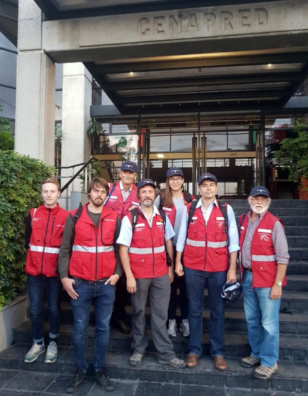 grupo de expertos en construcción civil de Suiza enviados a México