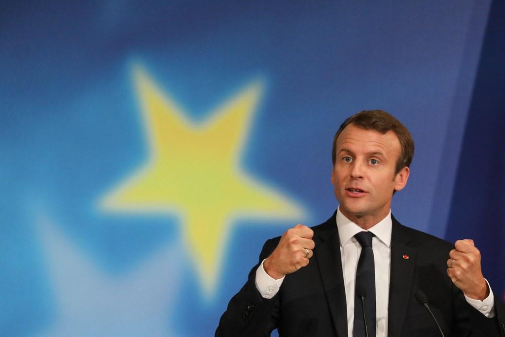 Emmanuel Macron alla Sorbona ha tenuto un discorso sull Unione europea e sui suoi futuri compiti