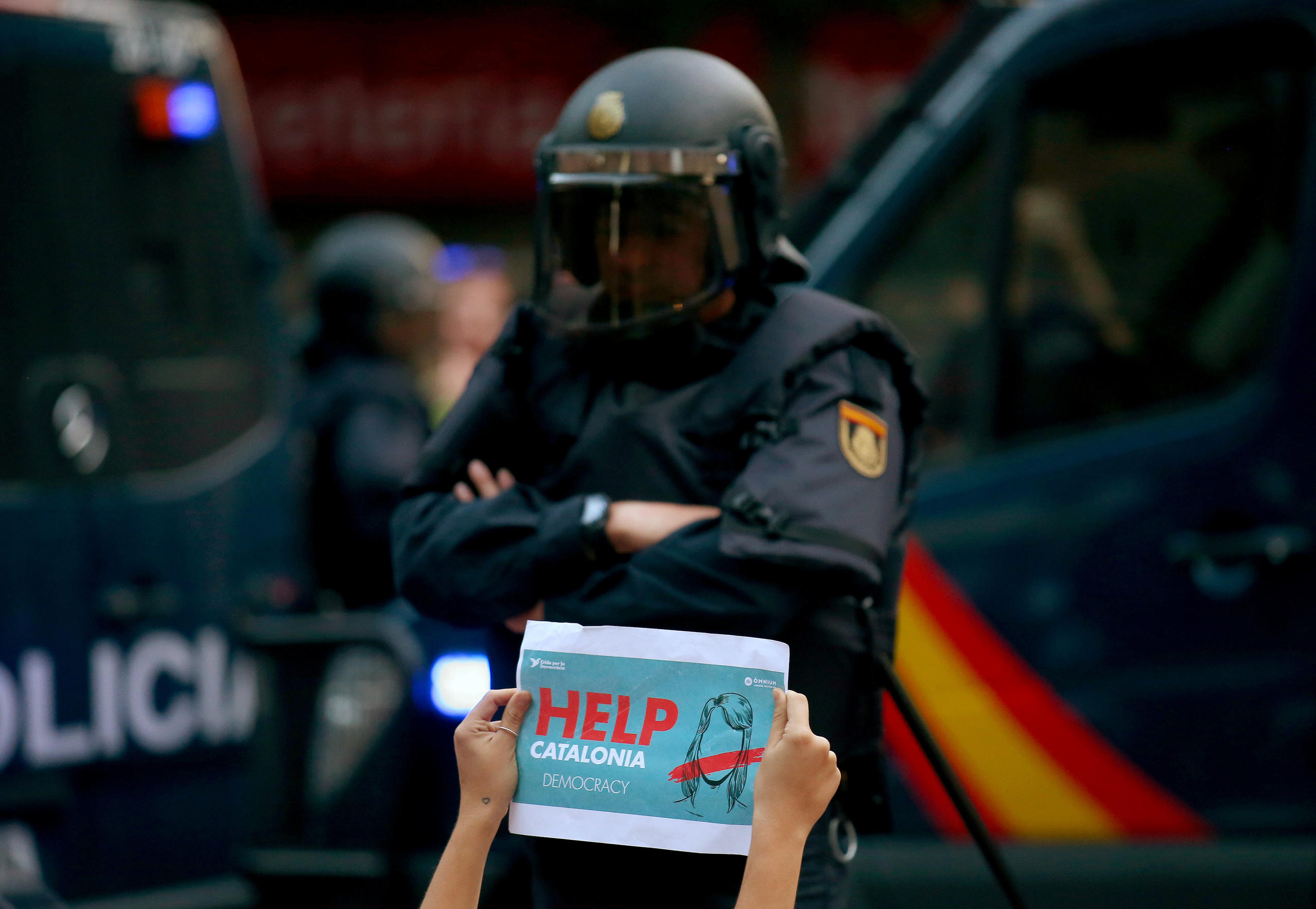 Manifestaciones en Cataluña