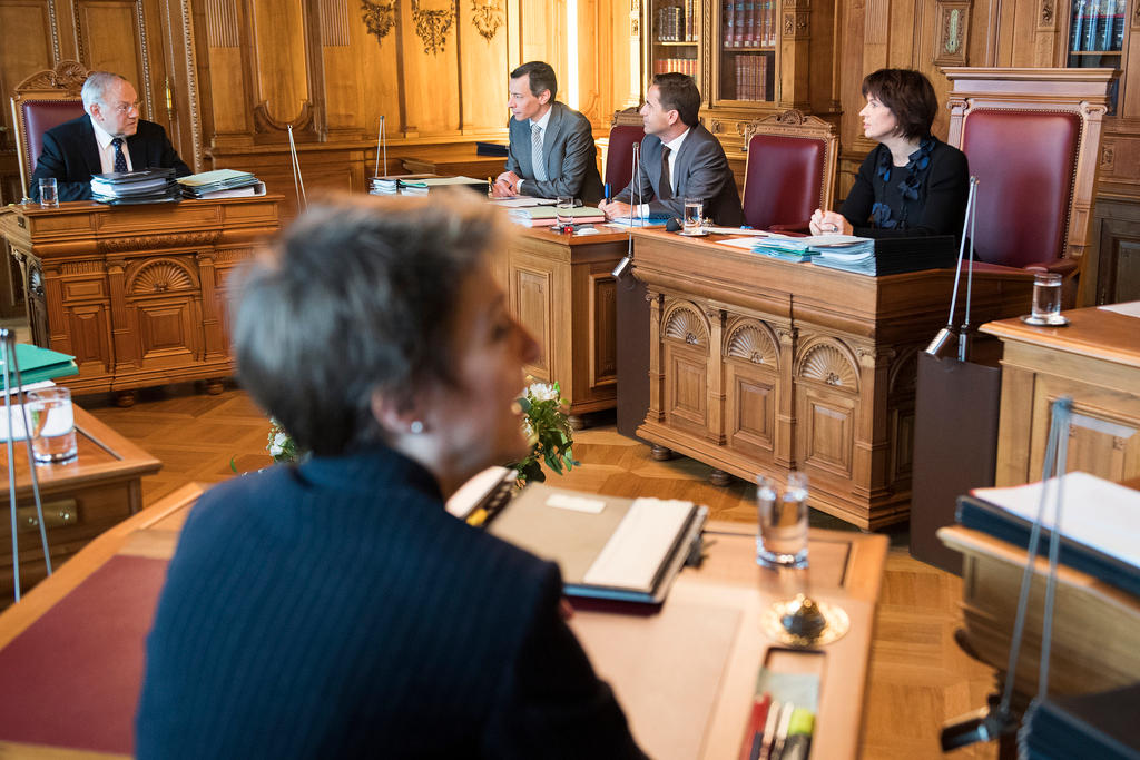 Sitzungszimmer des Bundesrats