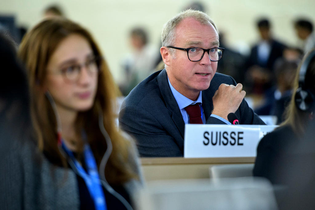 Swiss ambassador to the UN, Valentin Zellweger