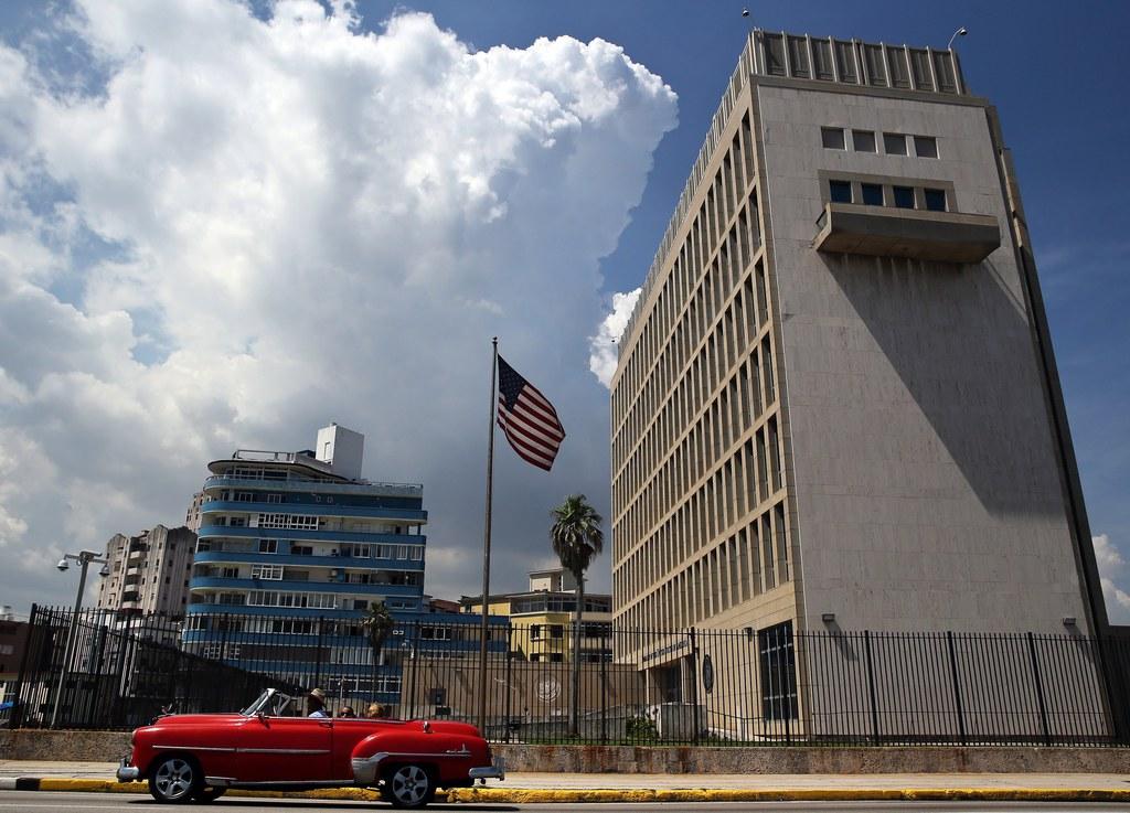 L ambasciata statunitense a Cuba in un immagine d archivio.
