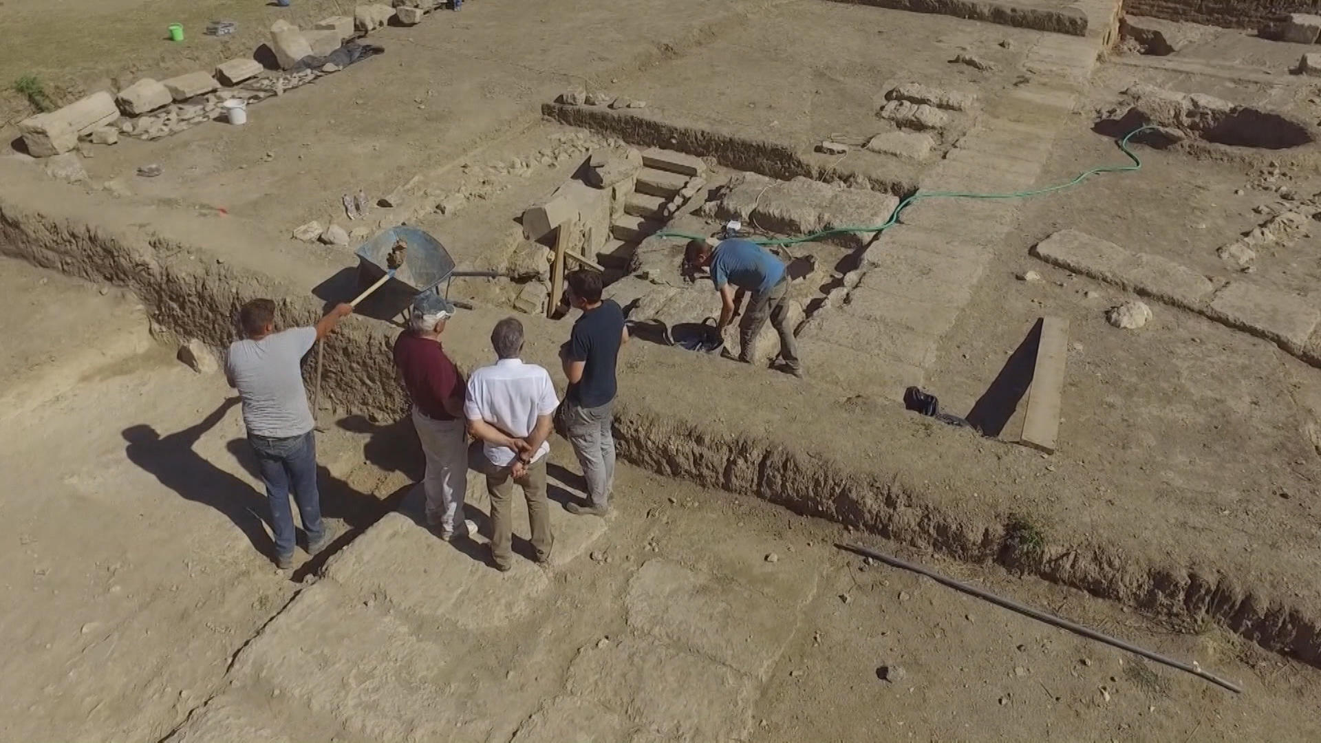 archaeological dig