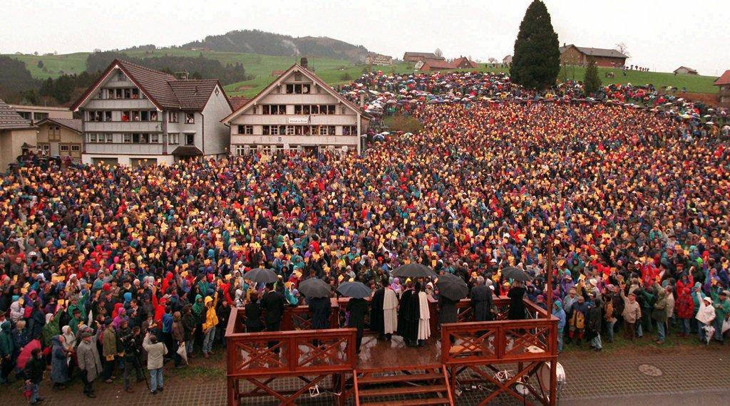 Landesgemeinde en Appenzell Rodas Exteriores