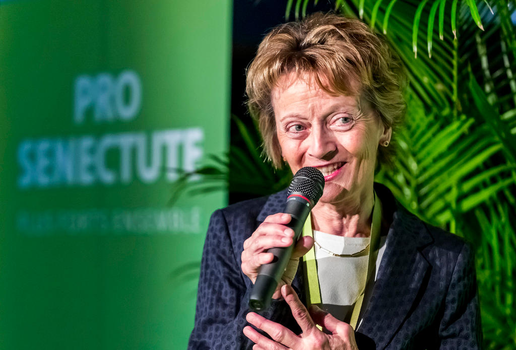 woman speaking