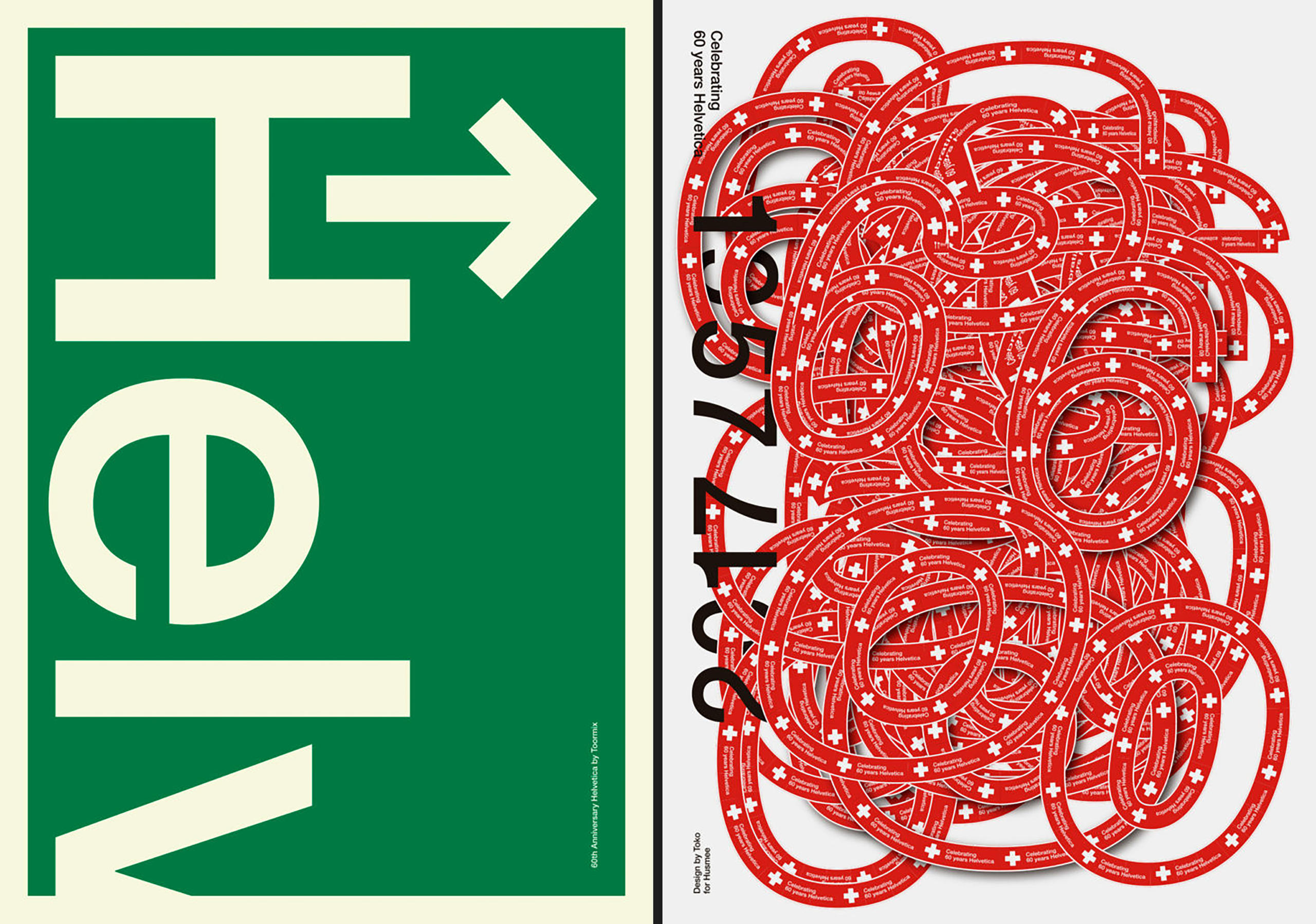 Posters 60th Birthday Helvetica