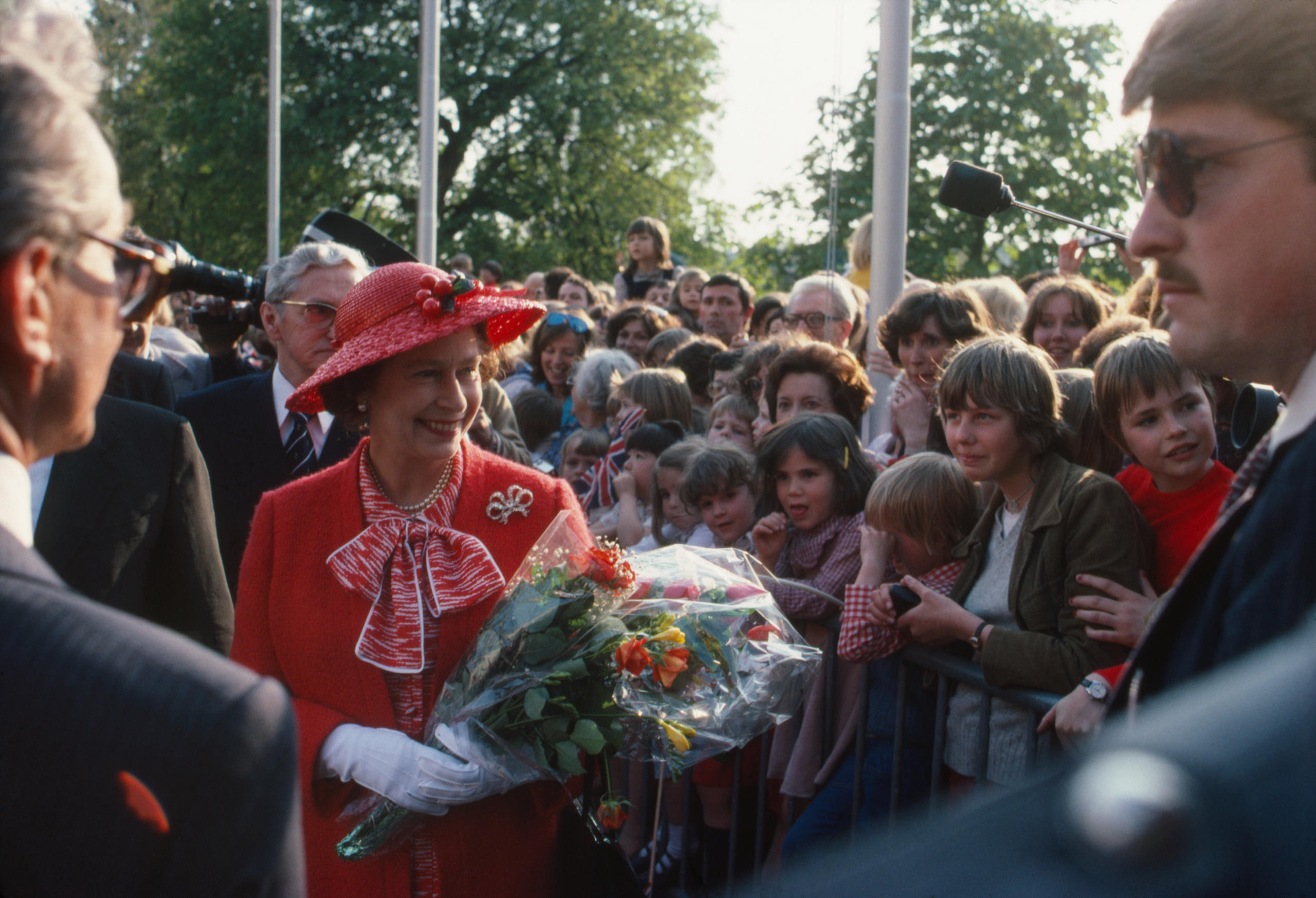 Königin Elisabeth in Genf