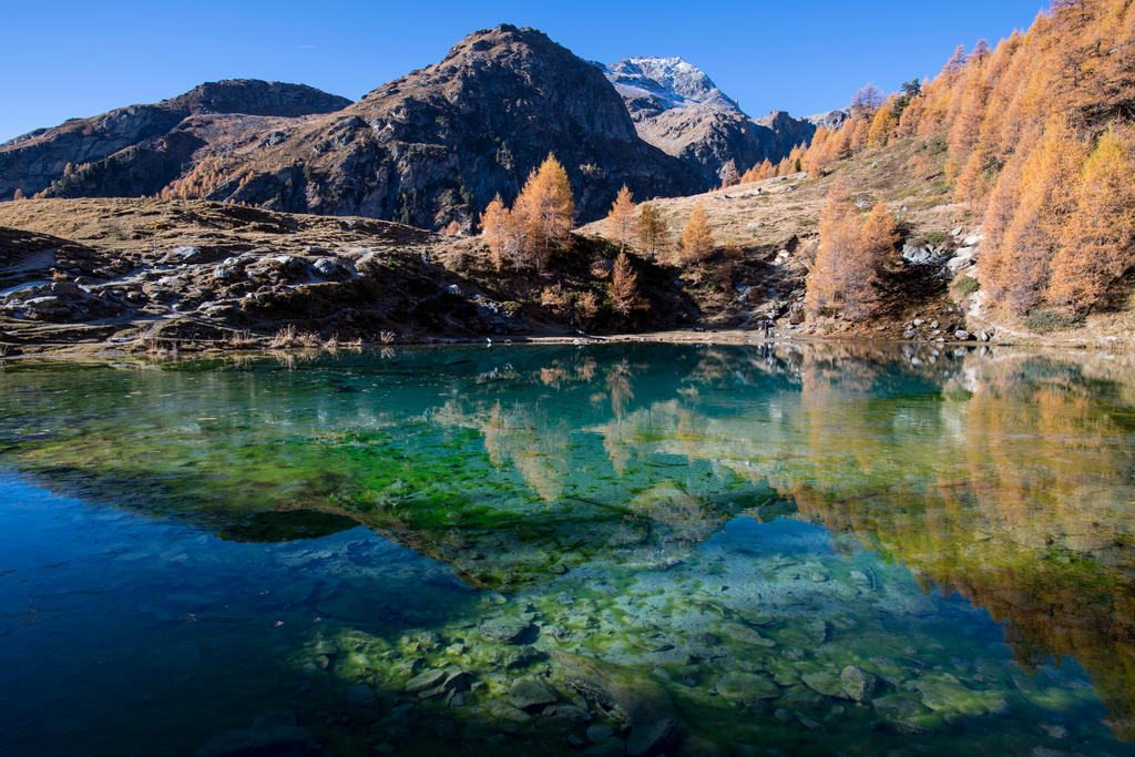 アロラのブルー湖