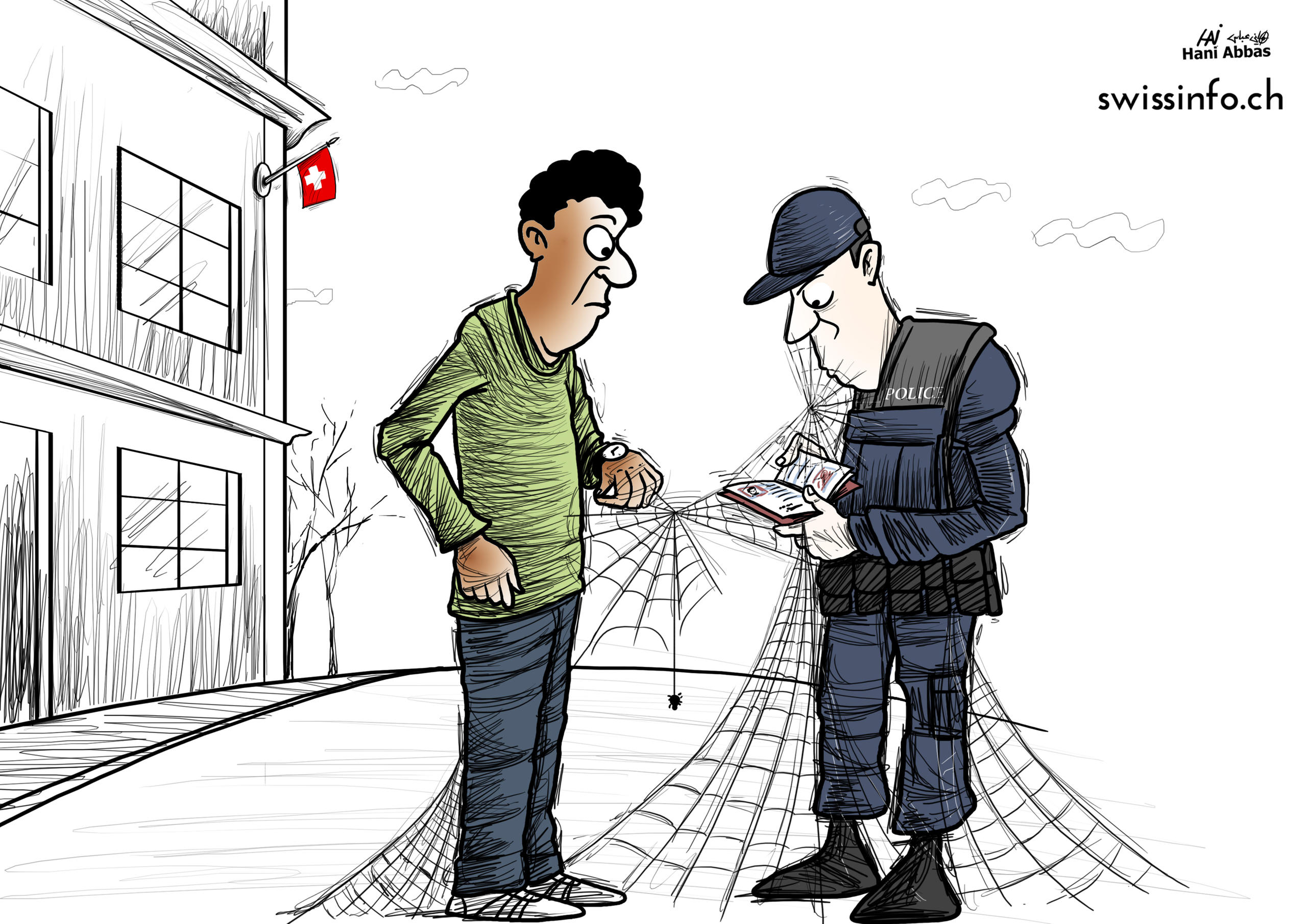 تخصص الشرطة وقتا طويلا للتثبّت في هوية الاجانب خاصة الأافارقة