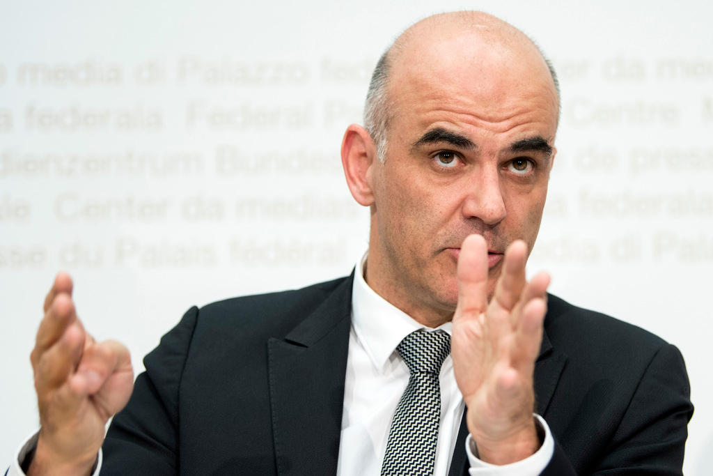 Intrerior Minister Alain Berset
