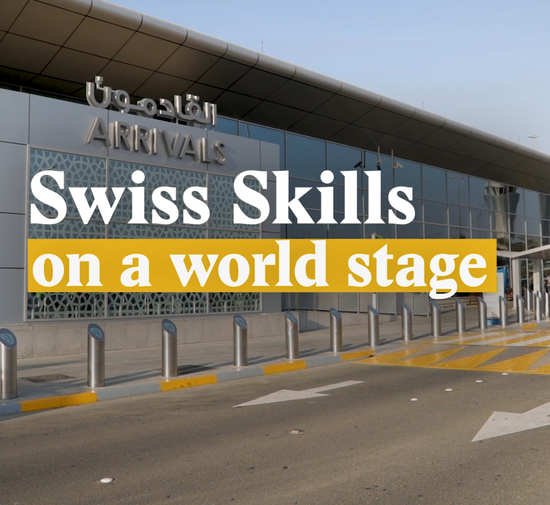 A cover image for a Nouvo video about the WorldSkills 2017 competition in Abu Dhabi.