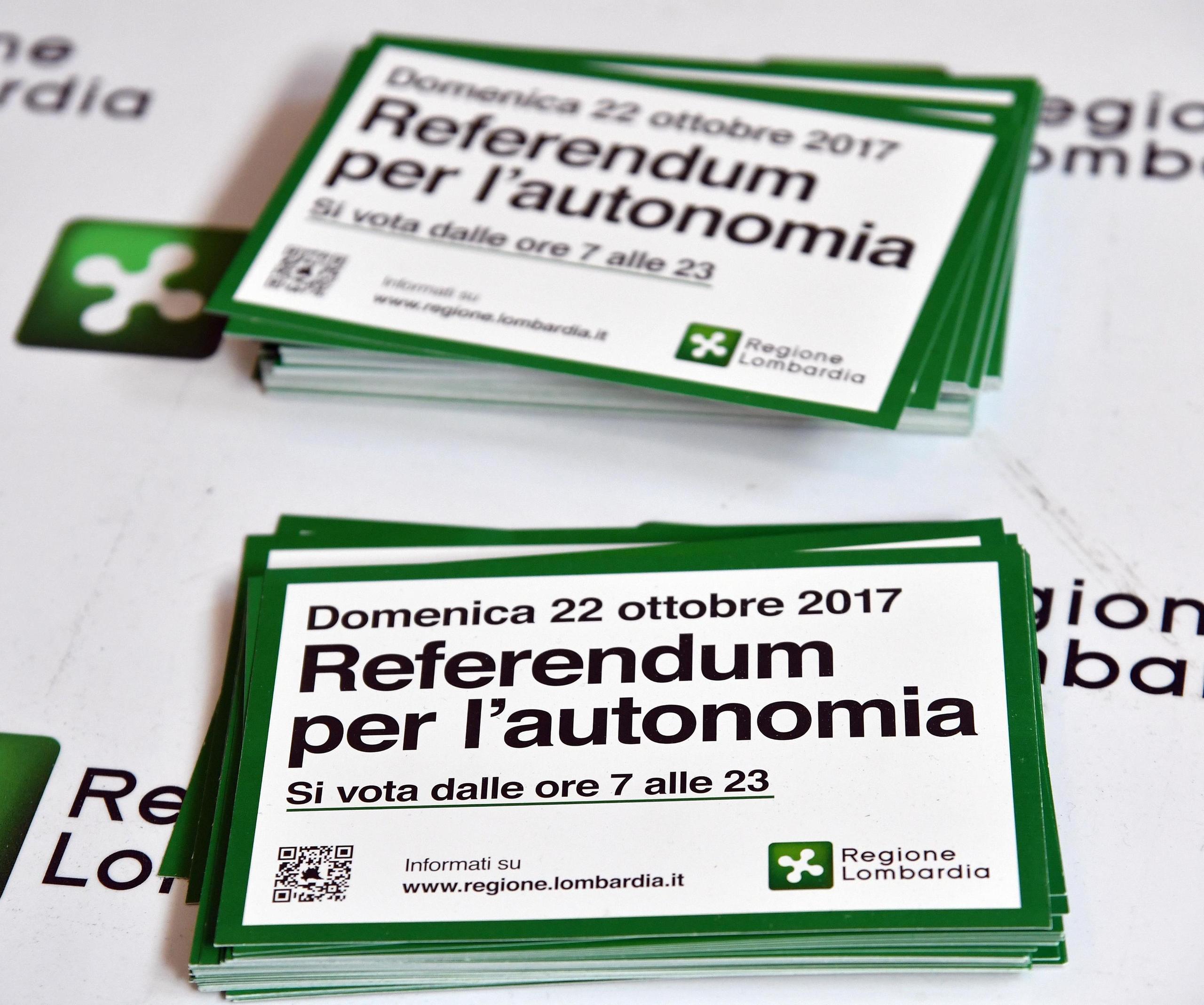 Domenica in Lombardia e Veneto si vota sul referendum per l autonomia