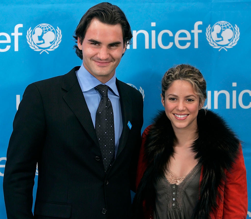 Roger Federer and Shakira