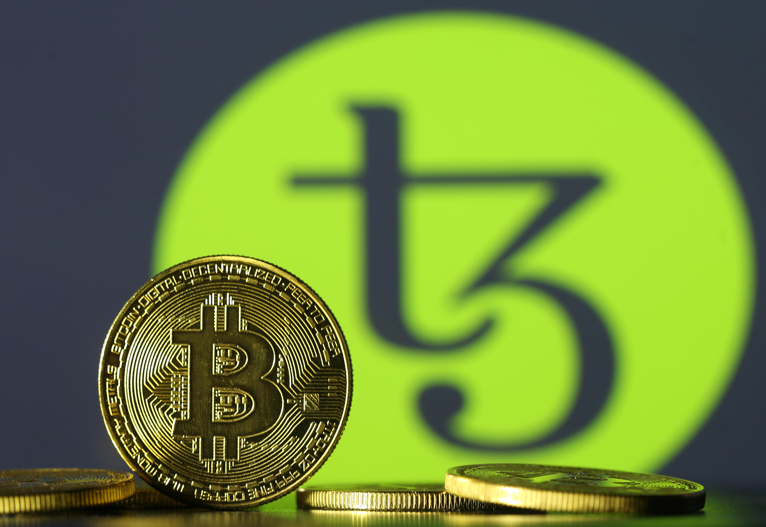 Tezos sign with a bitcoin