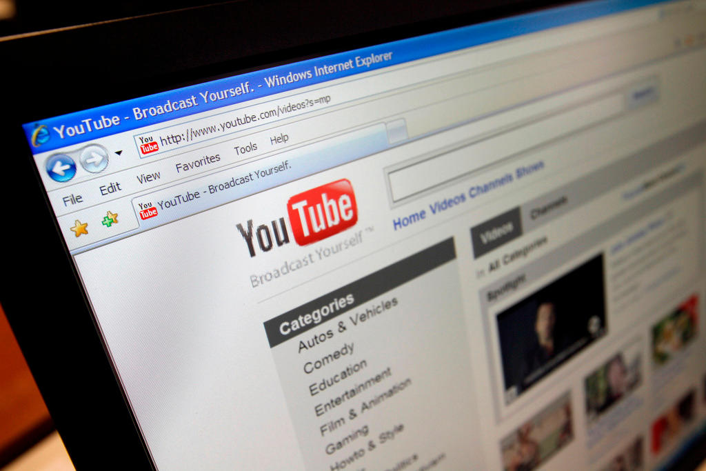The vast majority of the videos were blocked on the online video site Youtube