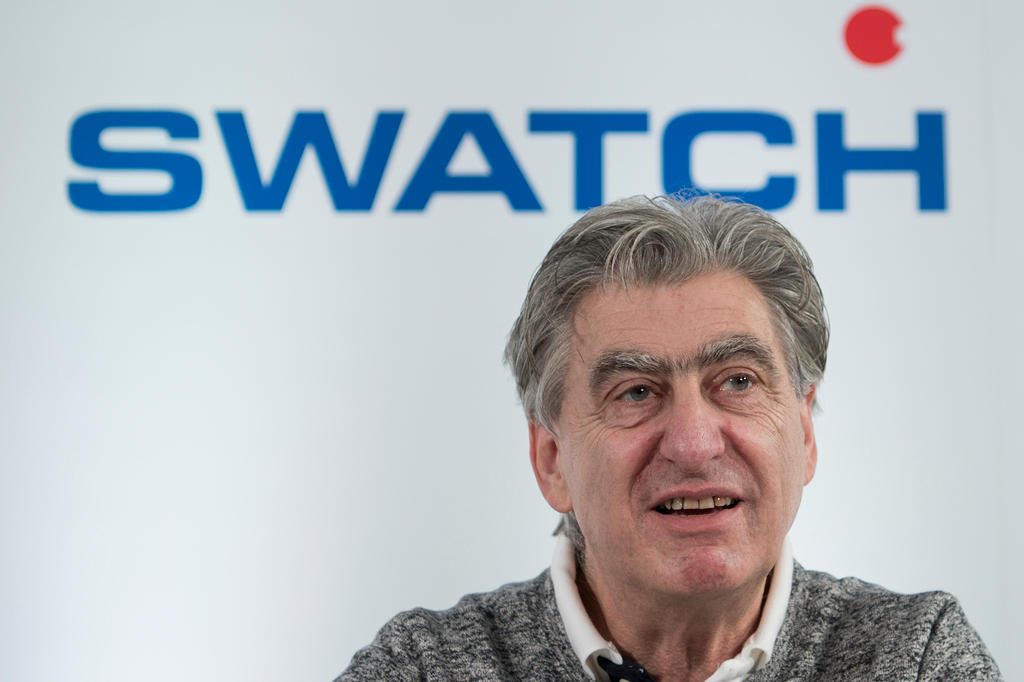 Swatch Group CEO Nick Hayek