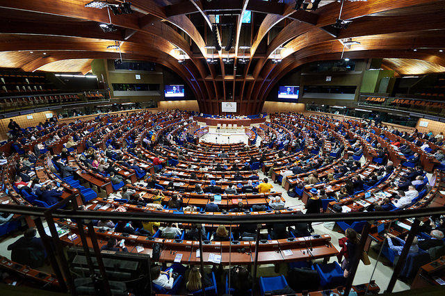 Pleno del Consejo de Europa