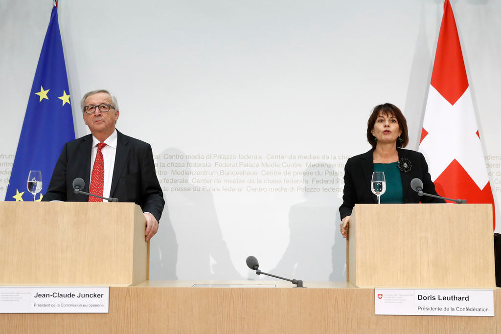 Juncker e Leuthard