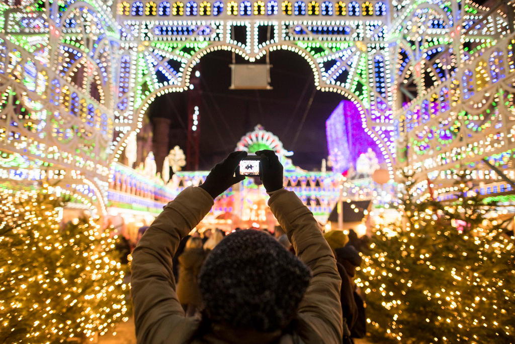 国立博物館のイルミネーション