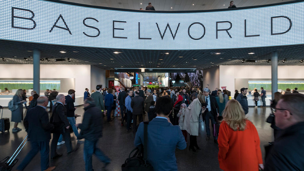 Entrée du salon Baselworld