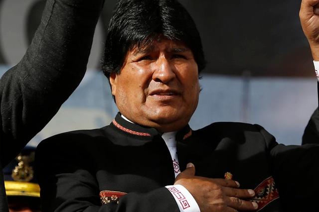 Bolivian President Evo Morales
