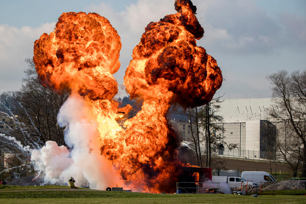 Simulacro de bomba en aeropuerto de Zúrich