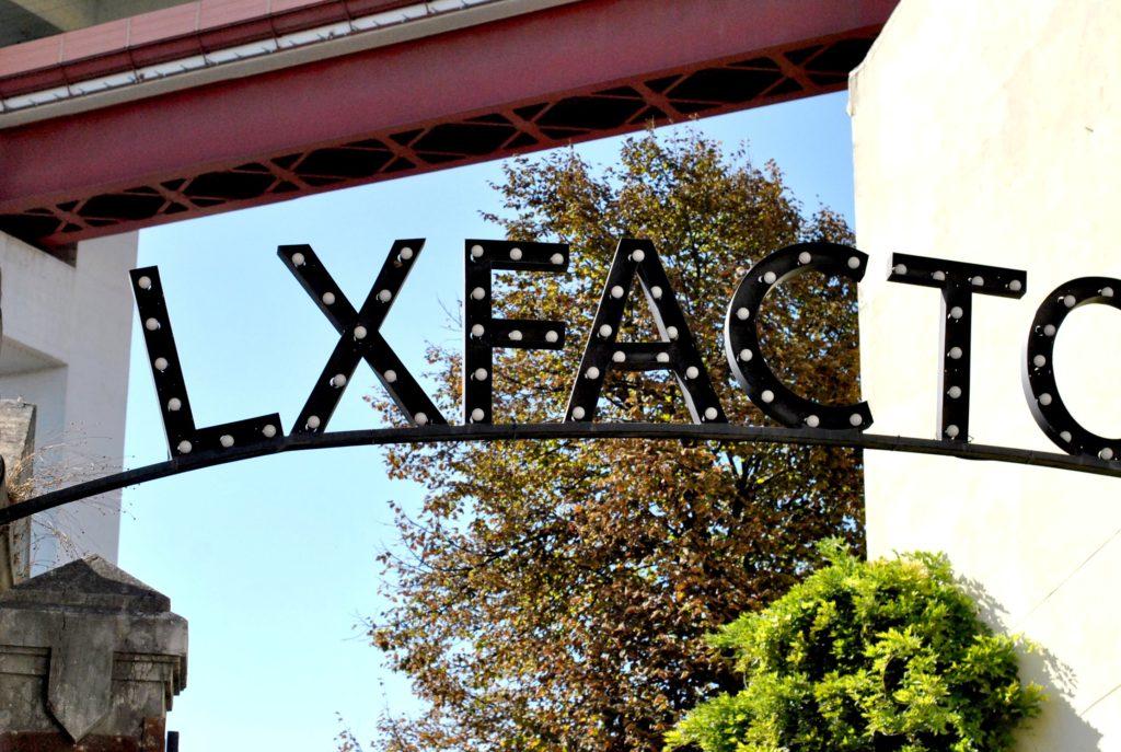 Entrance to LX factory in Lisbon