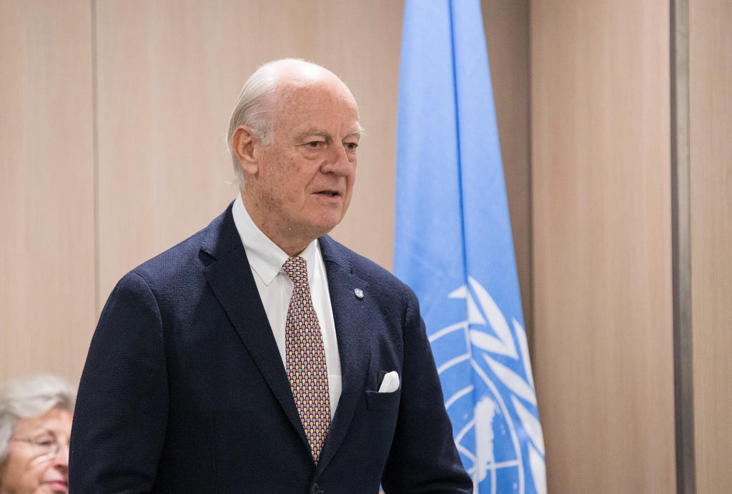 UN Special Envoy for Syria Staffan de Mistura