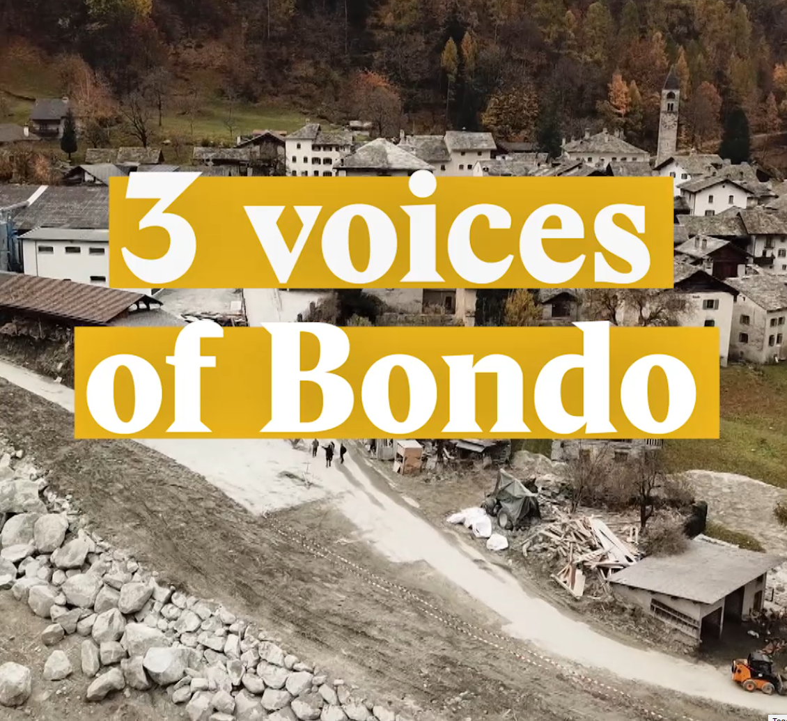 A cover image for a Nouvo video about the landslide in Bondo and what happened after.