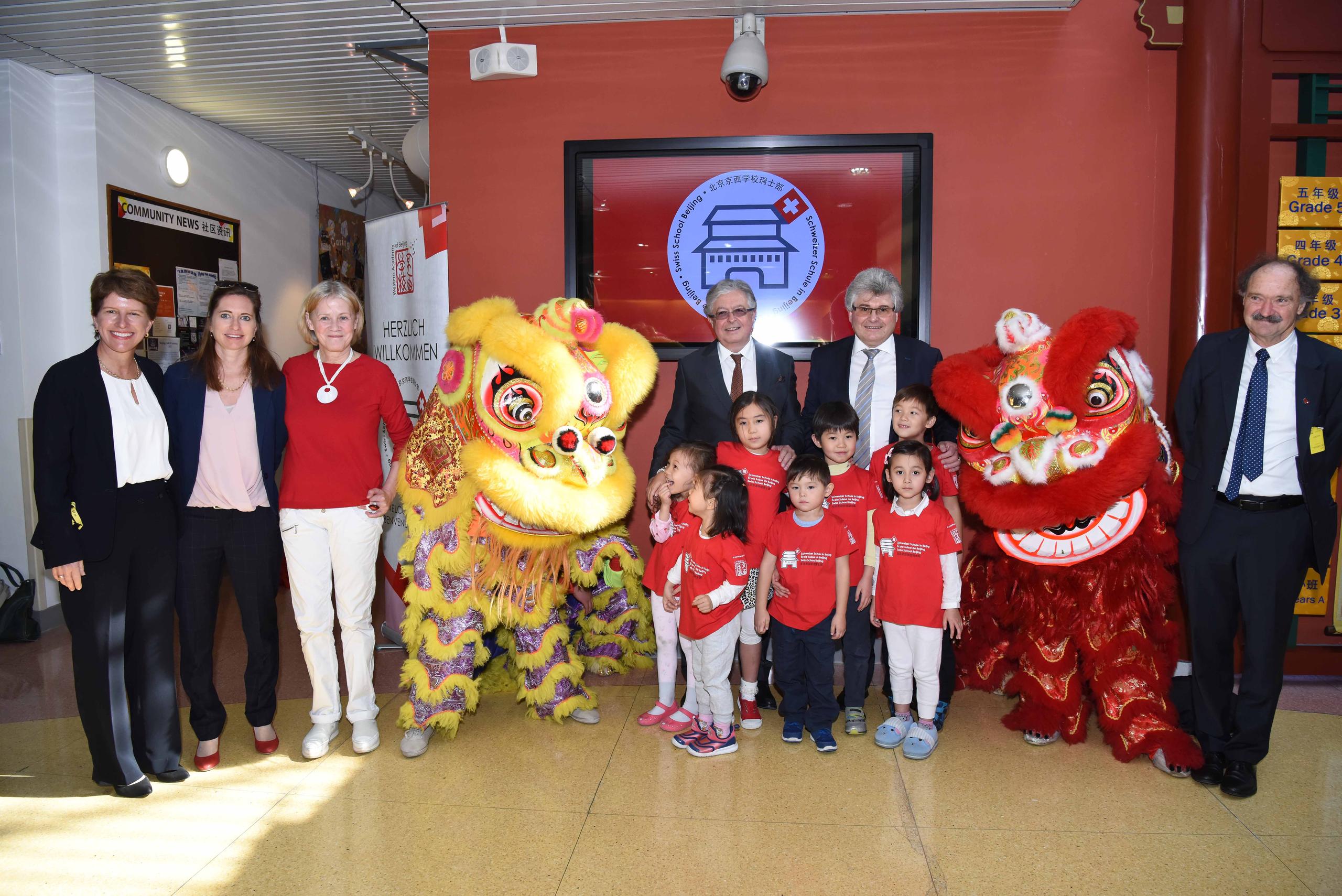 Swiss School Beijing opening
