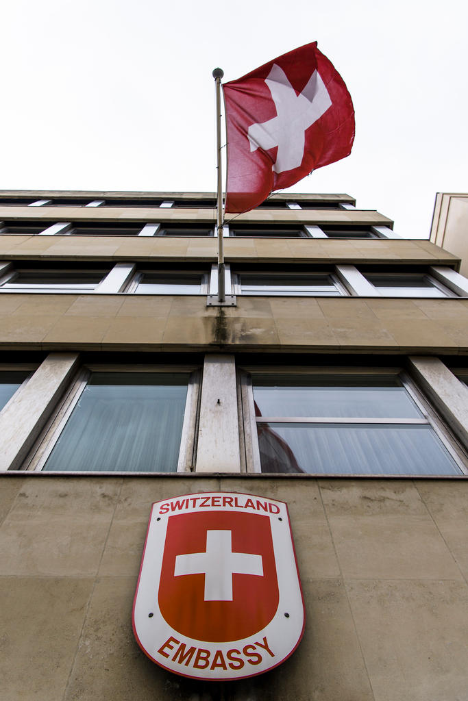 Picture of a Swiss embassy
