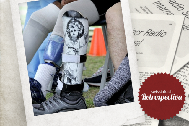 Soldados colombianos mutilados por la explosión de minas antipersona.