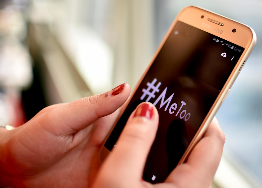 Metoo on a mobile phone