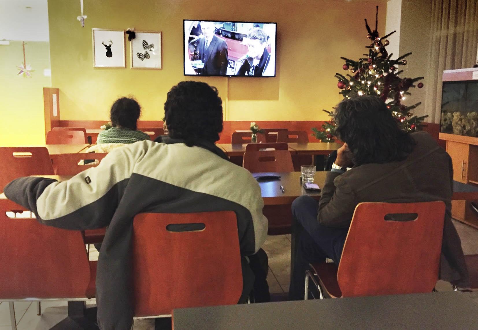 Bewohner aus dem Wohnheim der Heilsarmee in Zürich