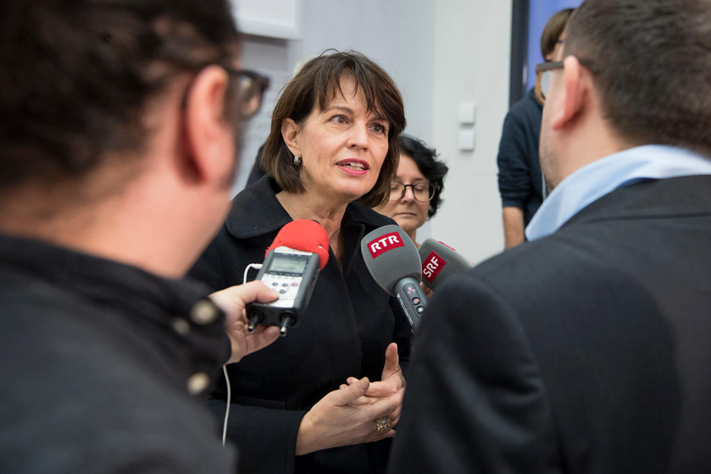 Doris Leuthard intervistata