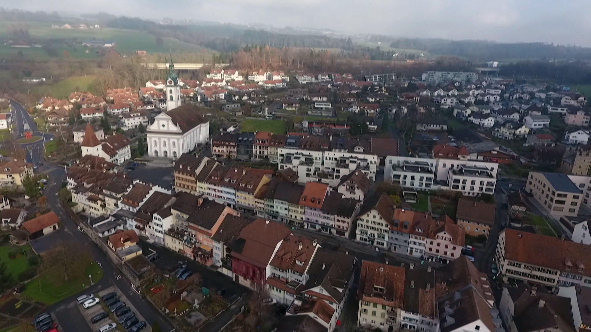 Town of Sempach in canton Lucerne