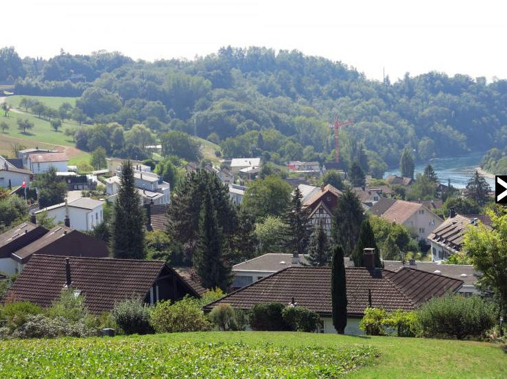 Die Gemeinde Flurlingen im Kanton Zürich.