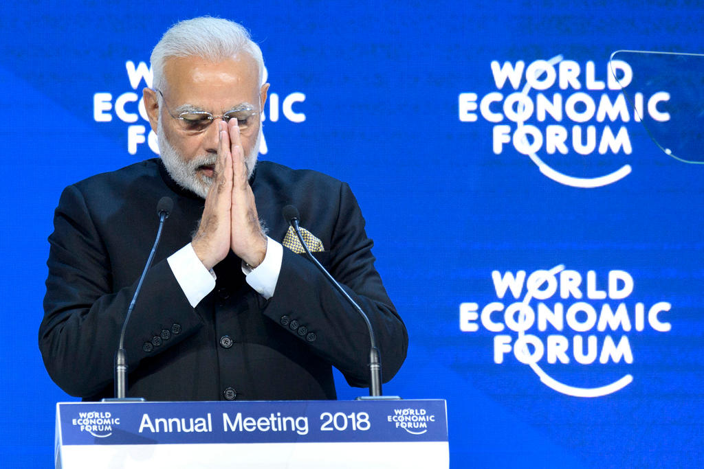 Modi doing a namaste