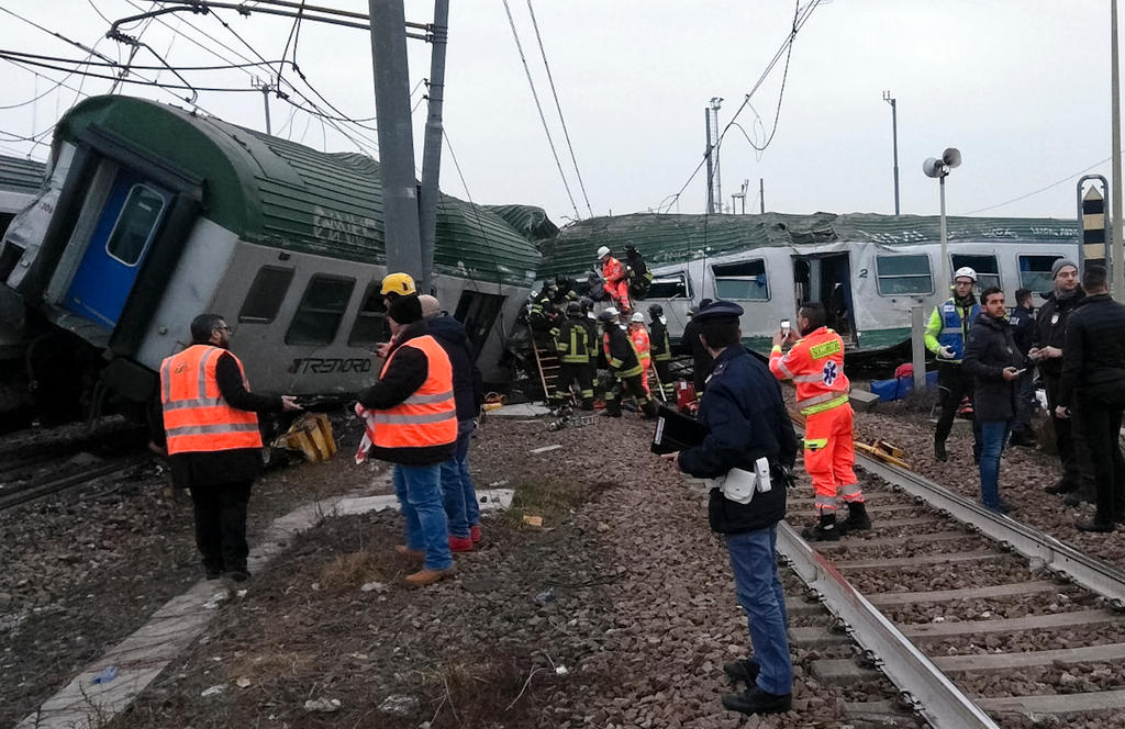 Treno deragliato