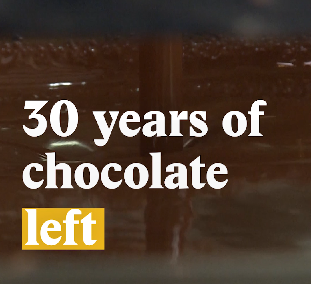 A cover image for a Nouvo video about how long we ll still be able to eat chocolate for.