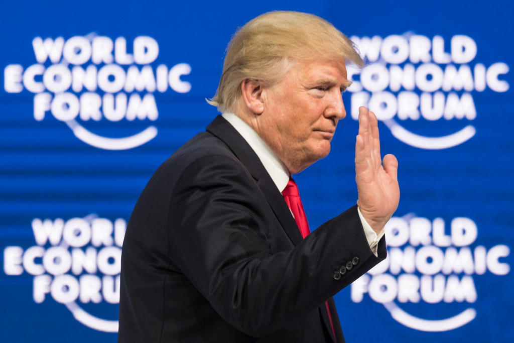 Trump tried to reassure the WEF audience that his protectionist vision does not mean America alone