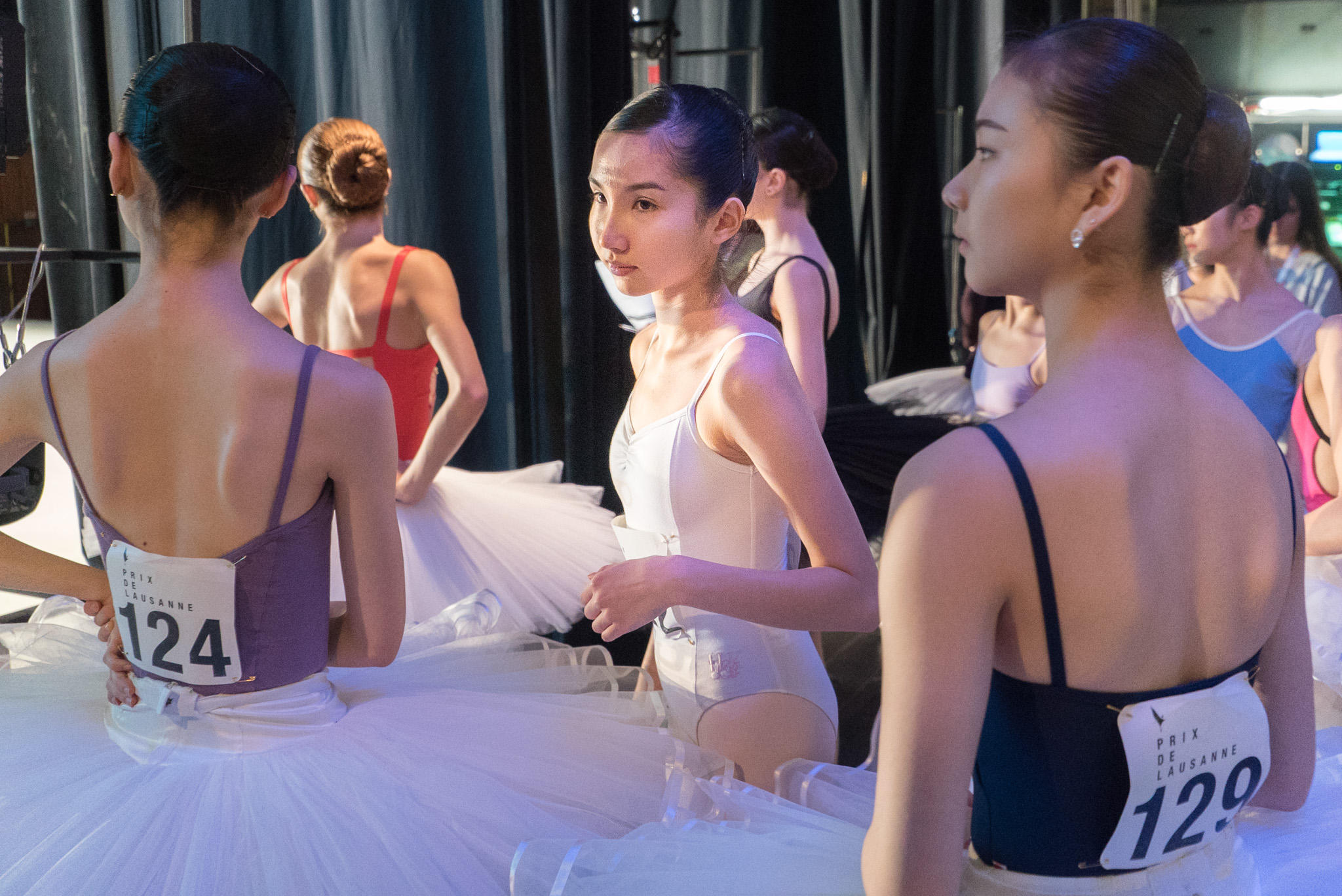 Backstage at the Prix de Lausanne 2018