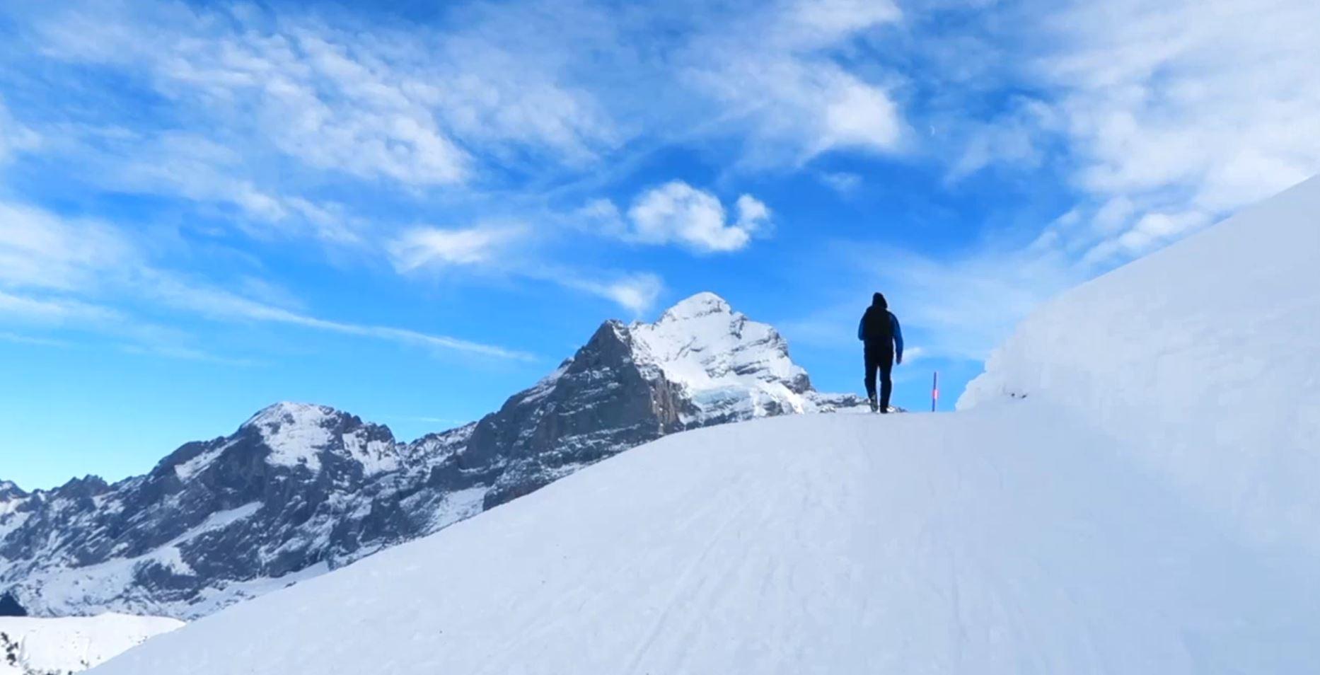夢境般的阿爾卑斯山少女峰Jungfrau