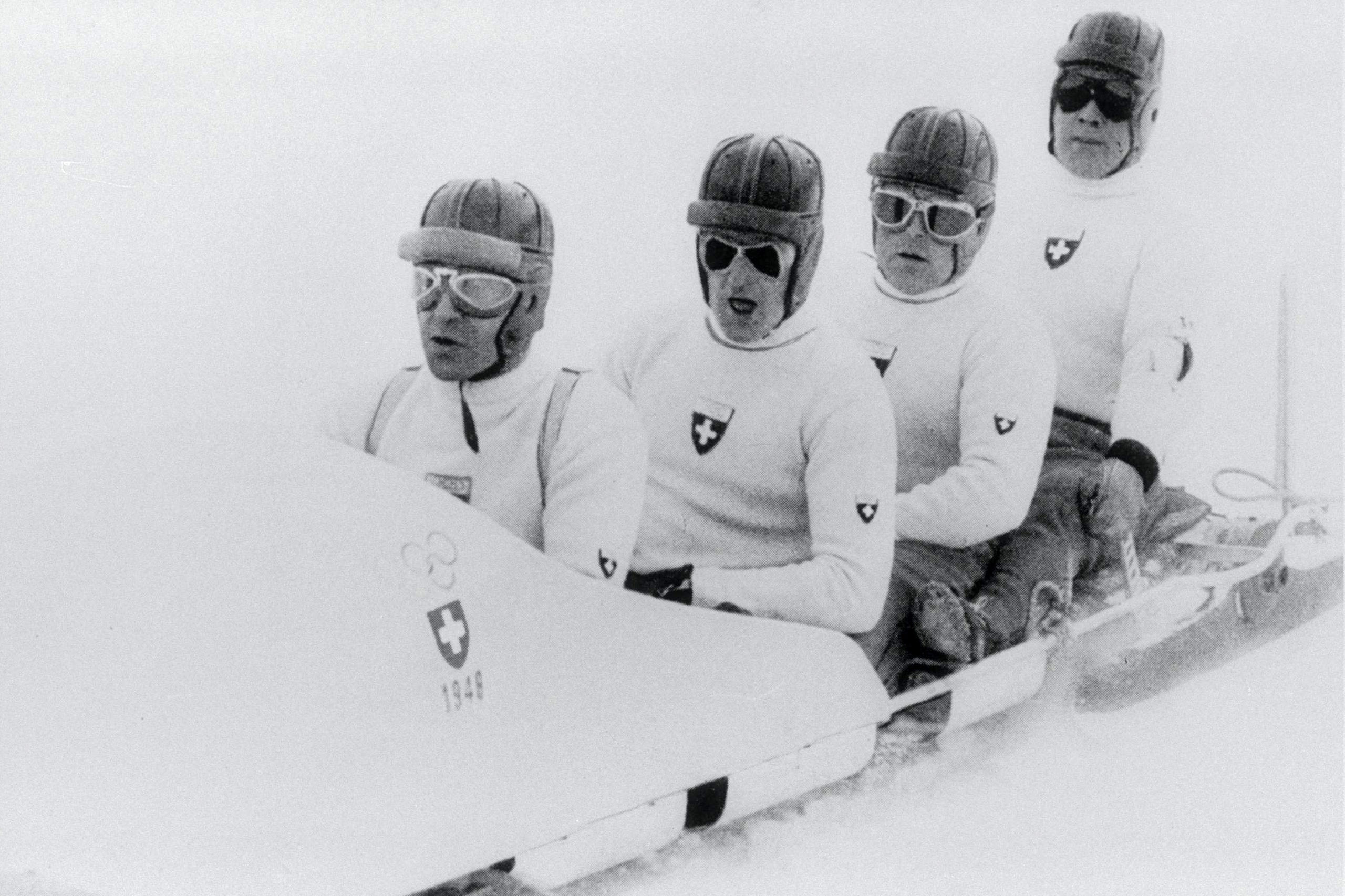 Swiss Bobsleigh team.